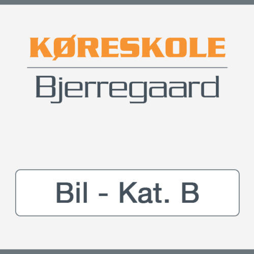 Kørekort til bil Kat. B
